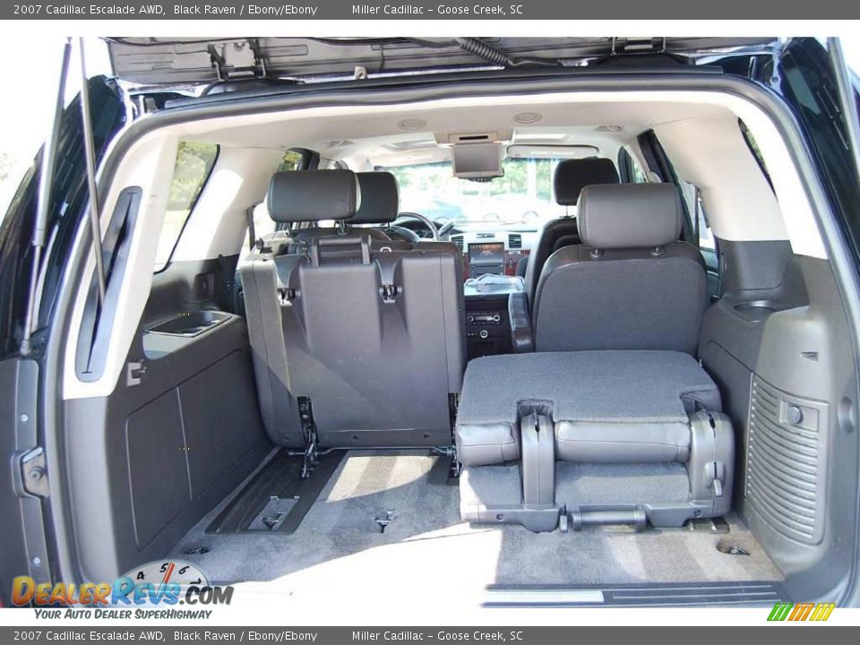 2007 Cadillac Escalade AWD Black Raven / Ebony/Ebony Photo #11