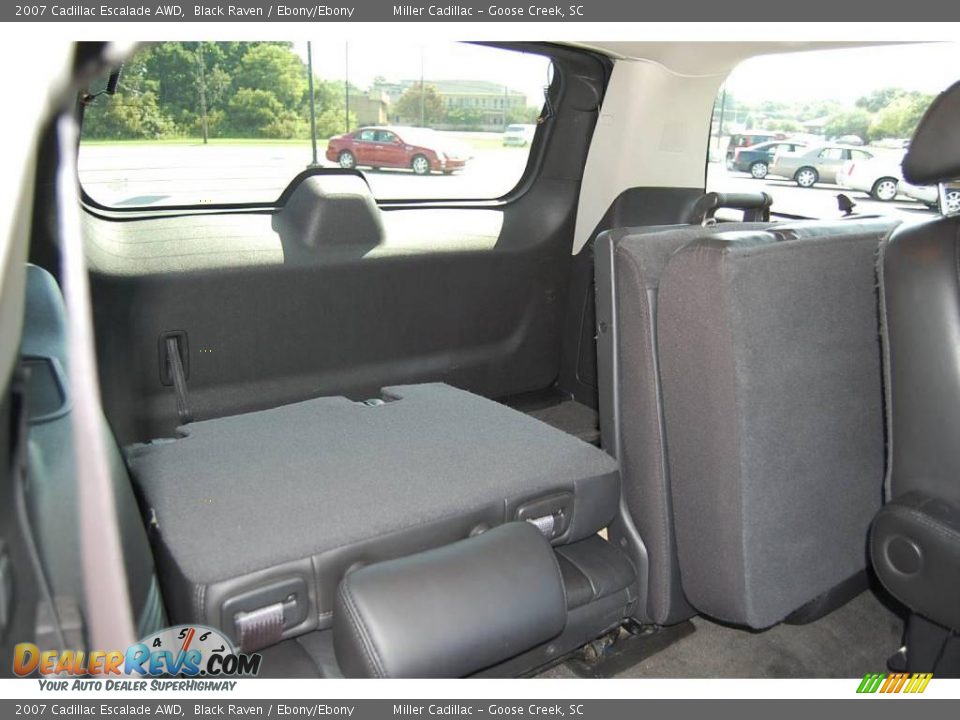 2007 Cadillac Escalade AWD Black Raven / Ebony/Ebony Photo #12