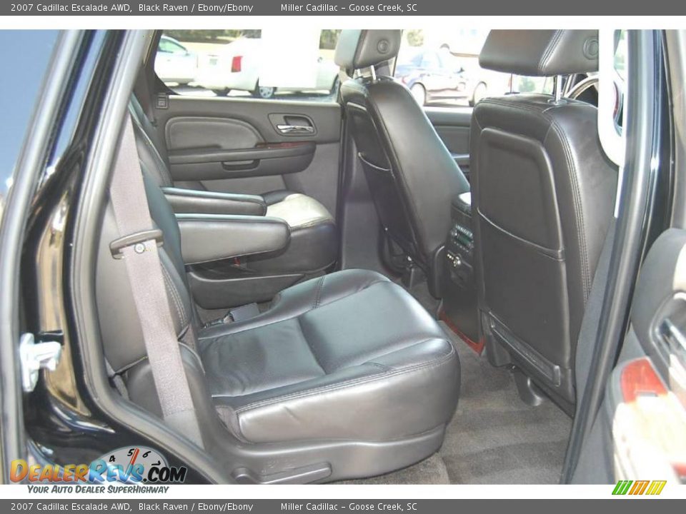 2007 Cadillac Escalade AWD Black Raven / Ebony/Ebony Photo #13