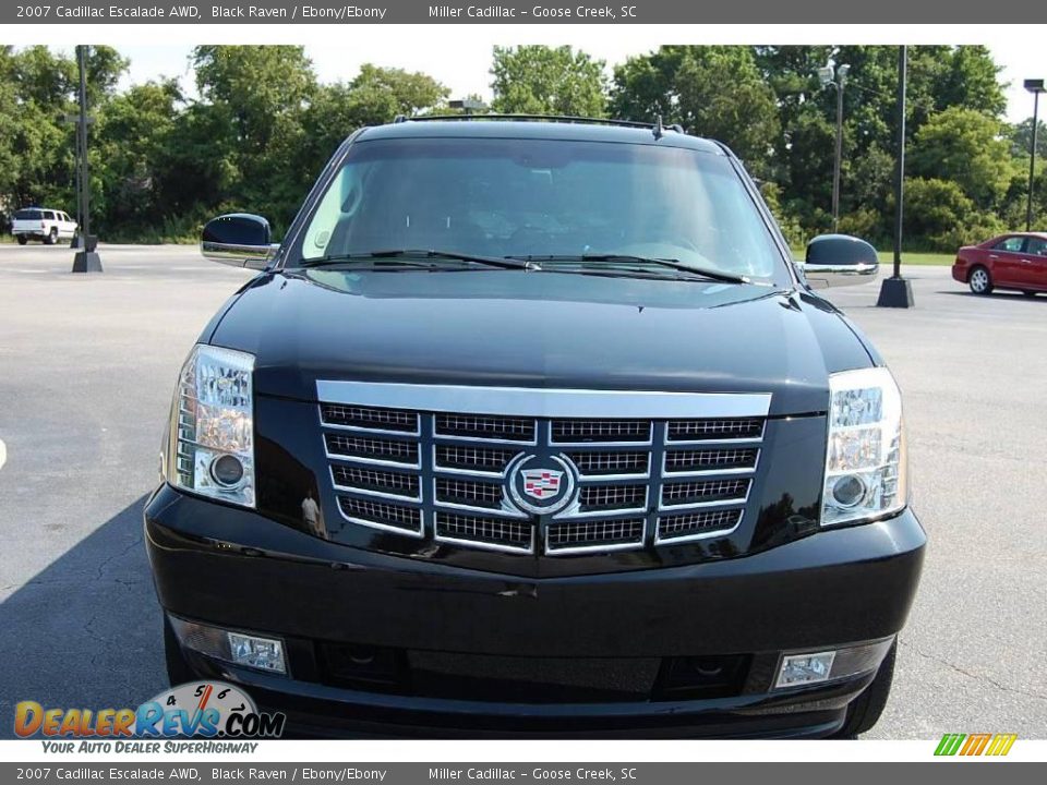 2007 Cadillac Escalade AWD Black Raven / Ebony/Ebony Photo #17