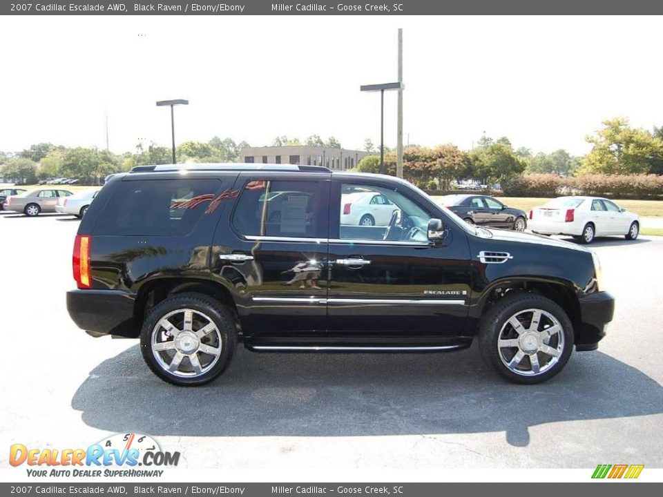 2007 Cadillac Escalade AWD Black Raven / Ebony/Ebony Photo #18