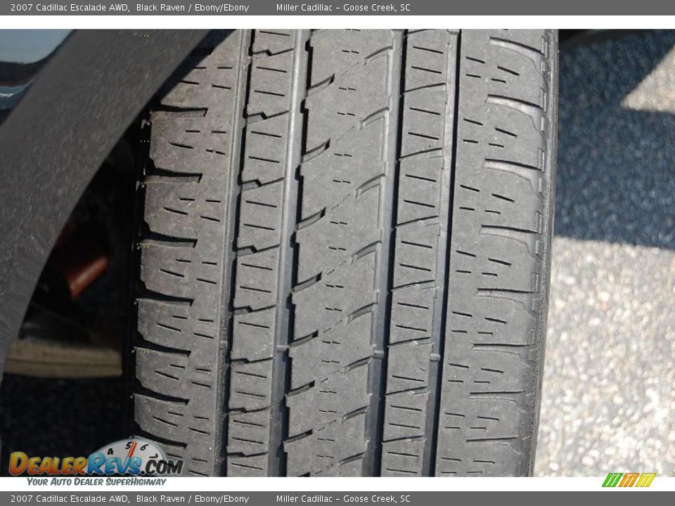 2007 Cadillac Escalade AWD Black Raven / Ebony/Ebony Photo #23