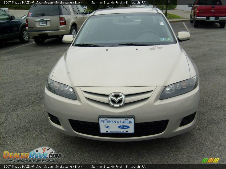 2007 Mazda MAZDA6 i Sport Sedan Smokestone / Black Photo #2