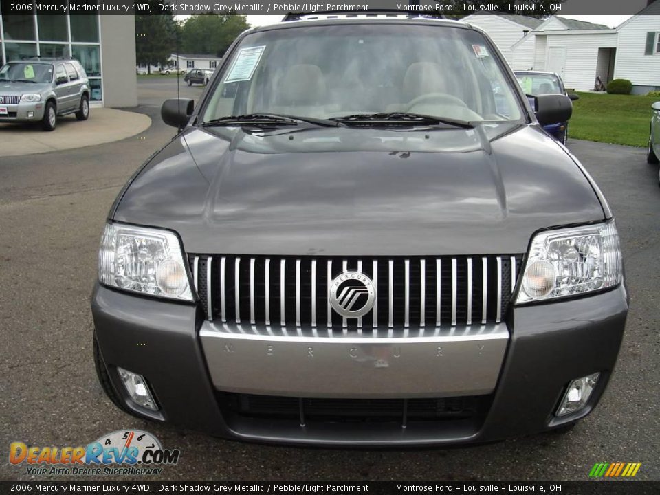 2006 Mercury Mariner Luxury 4WD Dark Shadow Grey Metallic / Pebble/Light Parchment Photo #8