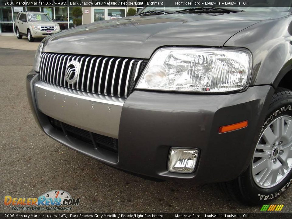 2006 Mercury Mariner Luxury 4WD Dark Shadow Grey Metallic / Pebble/Light Parchment Photo #9