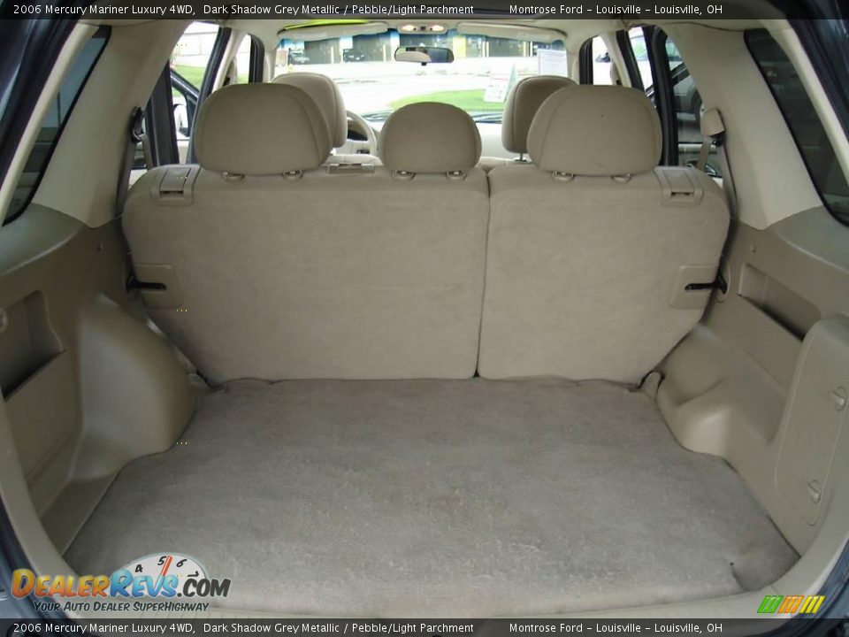 2006 Mercury Mariner Luxury 4WD Dark Shadow Grey Metallic / Pebble/Light Parchment Photo #17