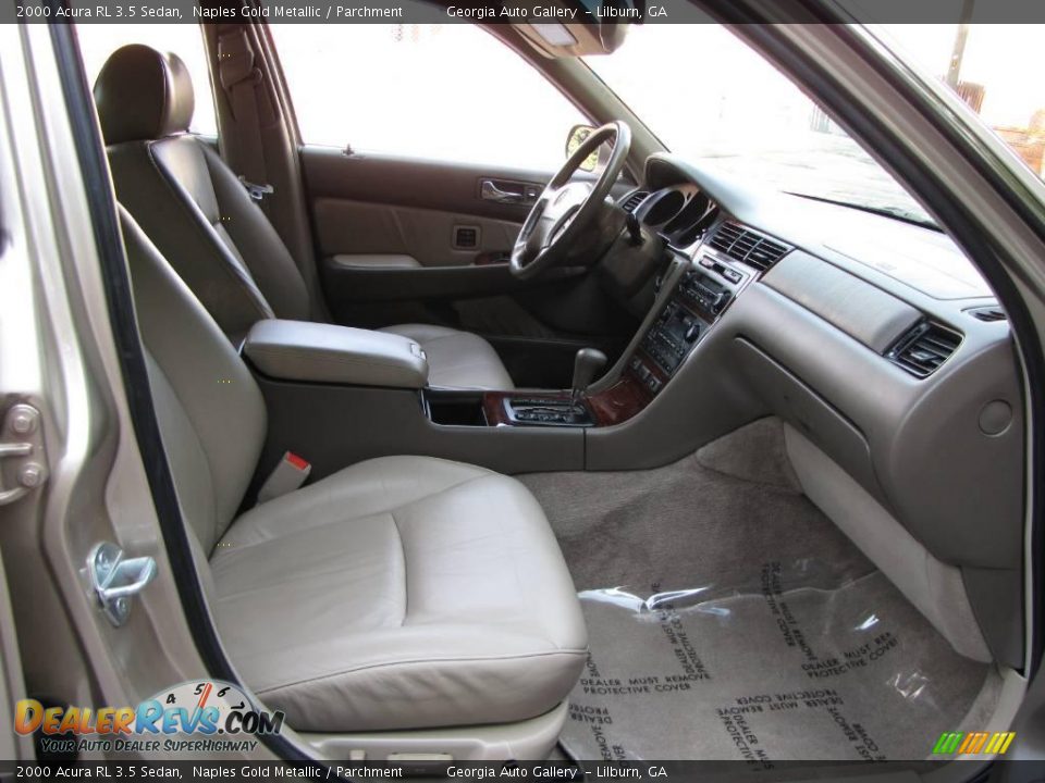 2000 Acura RL 3.5 Sedan Naples Gold Metallic / Parchment Photo #5