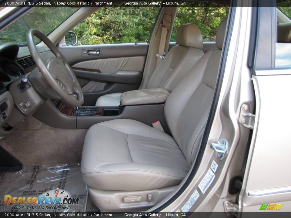 2000 Acura RL 3.5 Sedan Naples Gold Metallic / Parchment Photo #6