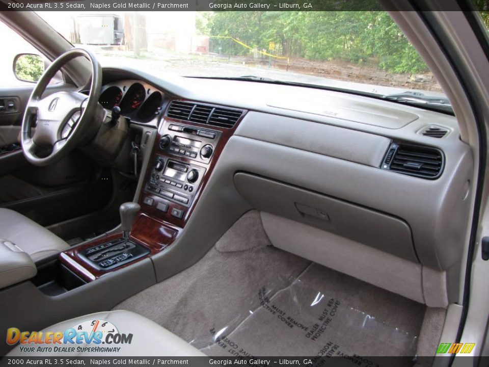 2000 Acura RL 3.5 Sedan Naples Gold Metallic / Parchment Photo #7
