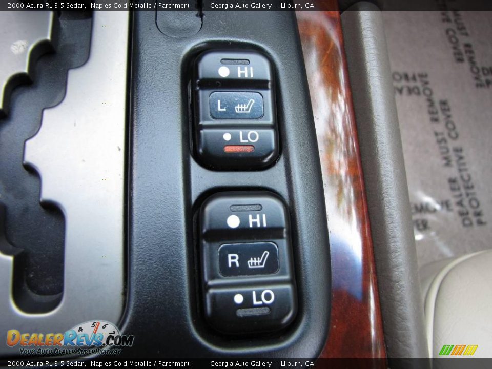 2000 Acura RL 3.5 Sedan Naples Gold Metallic / Parchment Photo #9