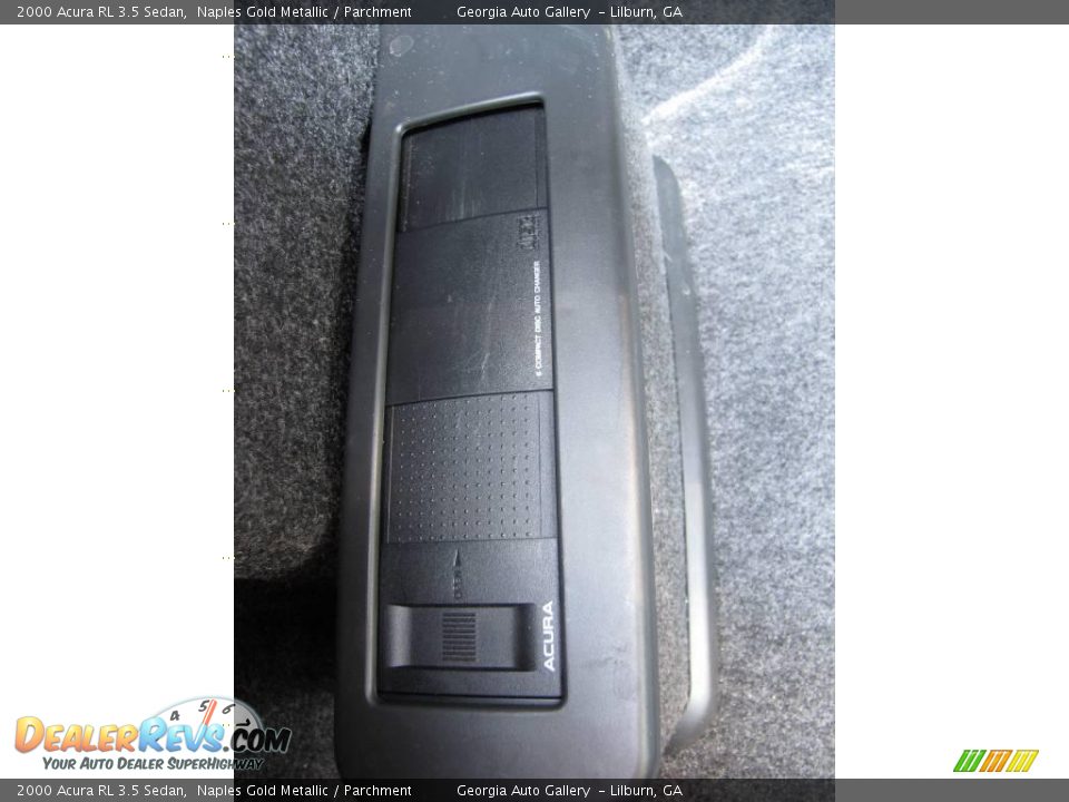 2000 Acura RL 3.5 Sedan Naples Gold Metallic / Parchment Photo #11