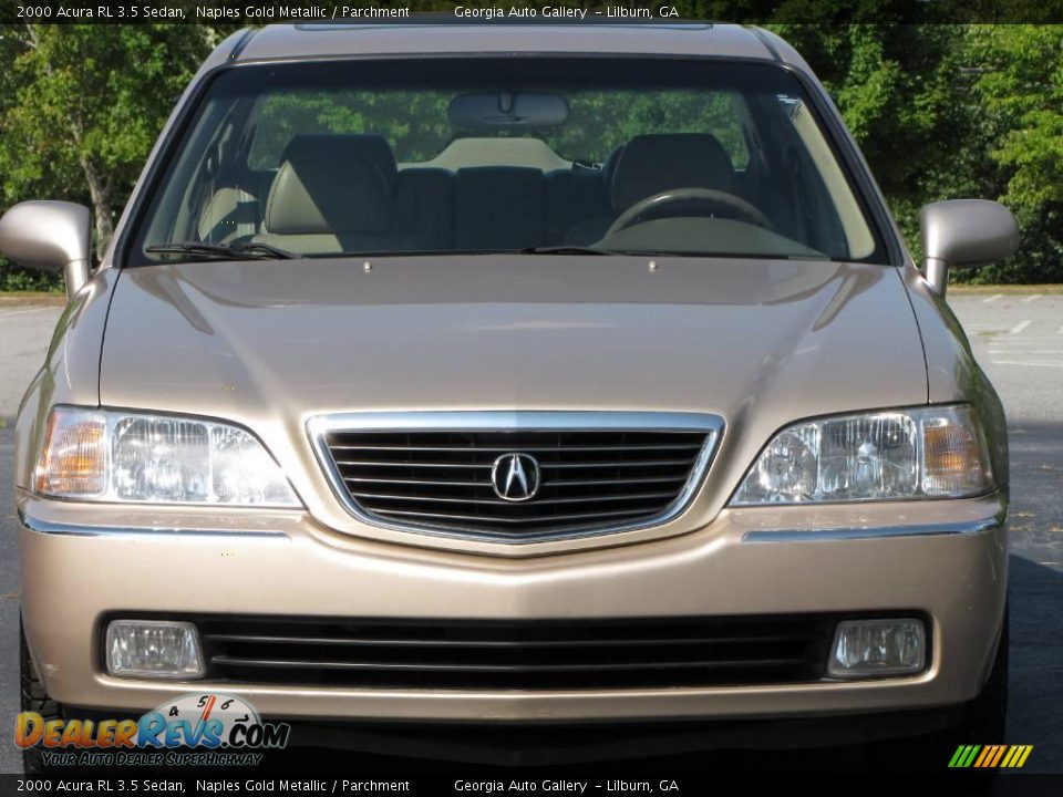 2000 Acura RL 3.5 Sedan Naples Gold Metallic / Parchment Photo #15