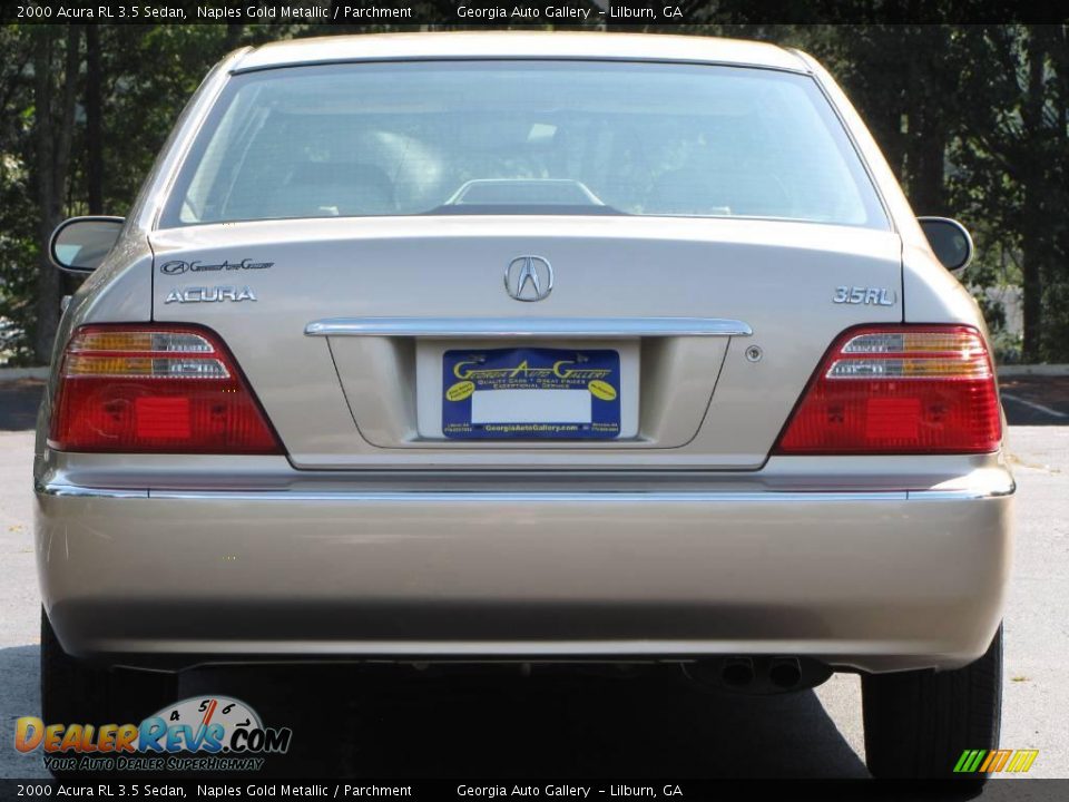 2000 Acura RL 3.5 Sedan Naples Gold Metallic / Parchment Photo #16