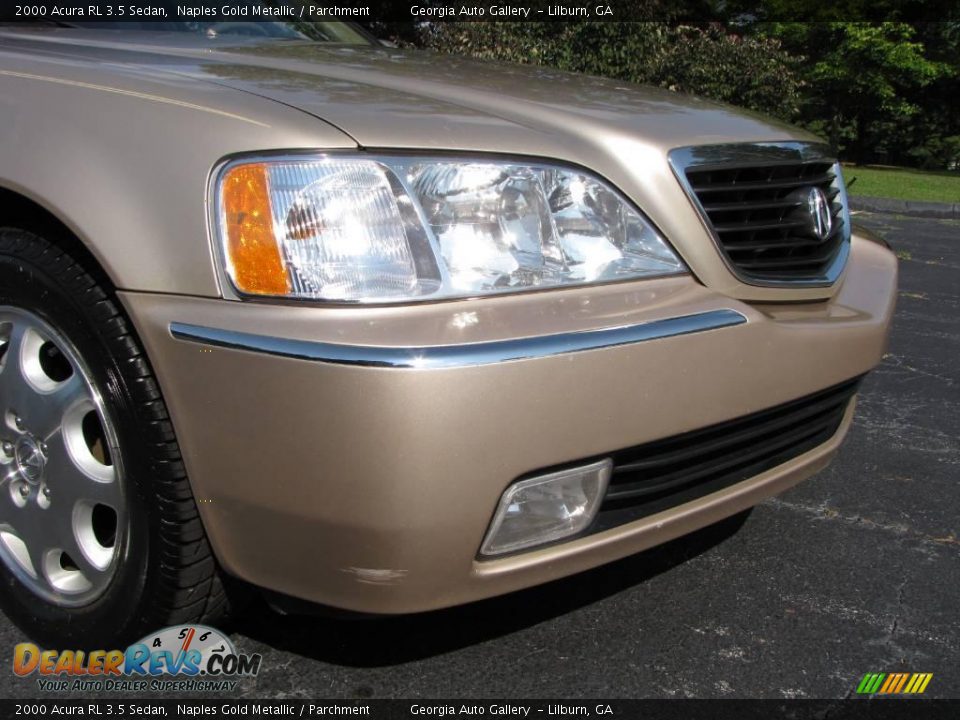 2000 Acura RL 3.5 Sedan Naples Gold Metallic / Parchment Photo #17