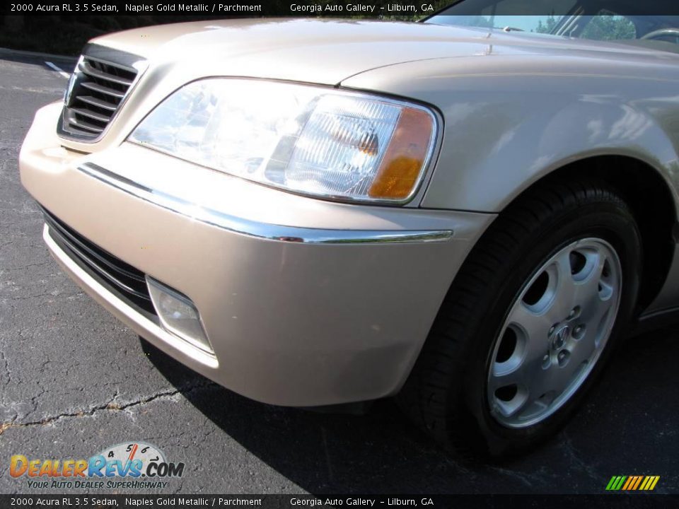 2000 Acura RL 3.5 Sedan Naples Gold Metallic / Parchment Photo #18