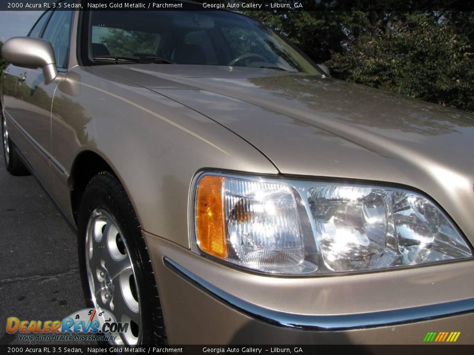 2000 Acura RL 3.5 Sedan Naples Gold Metallic / Parchment Photo #19