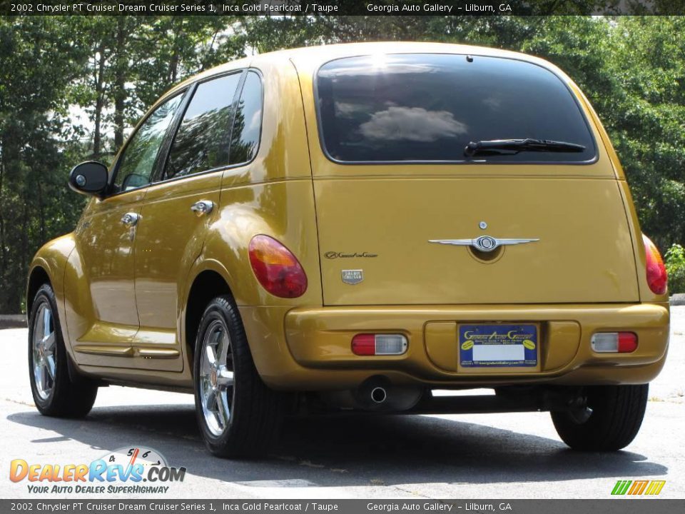 2002 Chrysler PT Cruiser Dream Cruiser Series 1 Inca Gold Pearlcoat / Taupe Photo #3