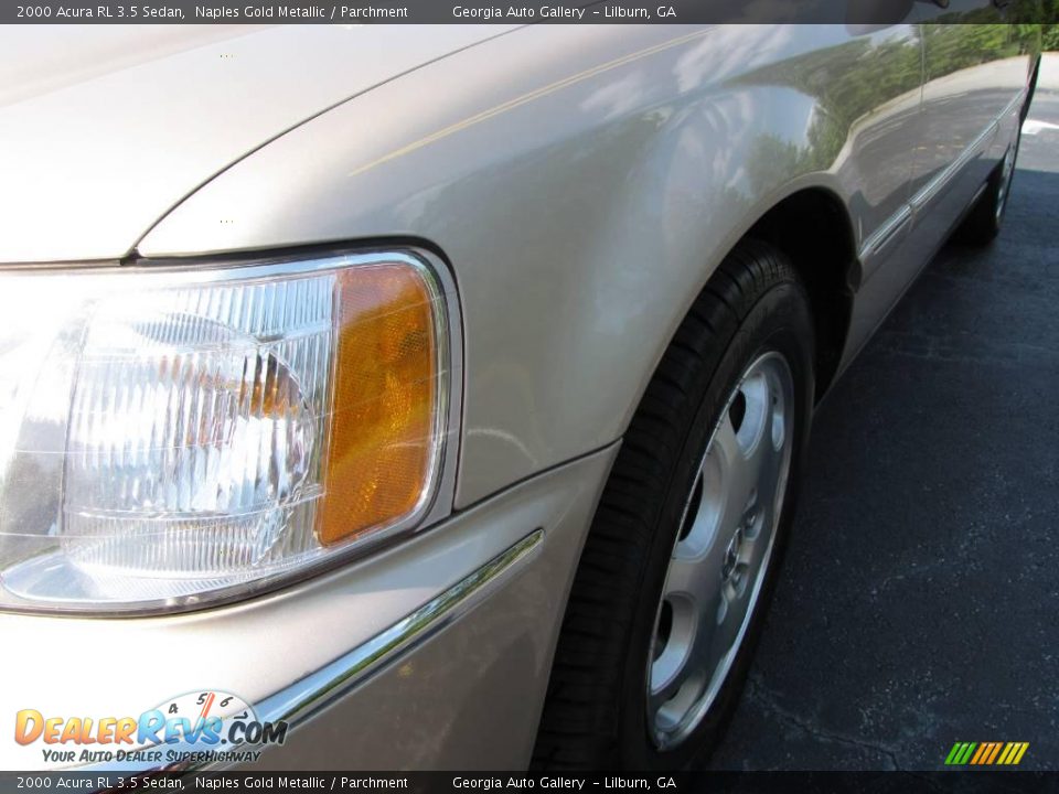 2000 Acura RL 3.5 Sedan Naples Gold Metallic / Parchment Photo #20