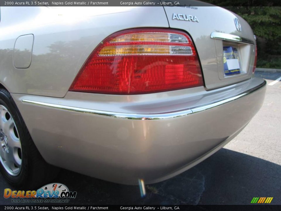 2000 Acura RL 3.5 Sedan Naples Gold Metallic / Parchment Photo #21