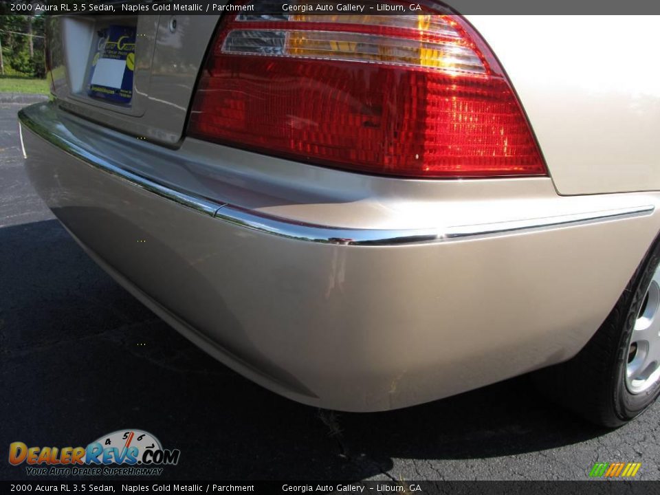 2000 Acura RL 3.5 Sedan Naples Gold Metallic / Parchment Photo #22
