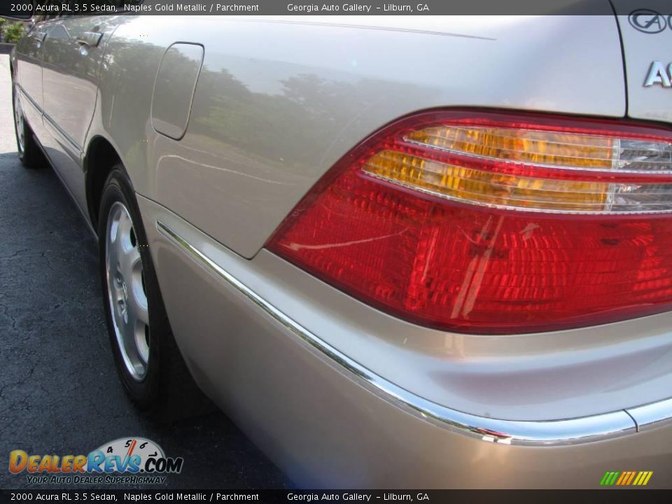 2000 Acura RL 3.5 Sedan Naples Gold Metallic / Parchment Photo #23