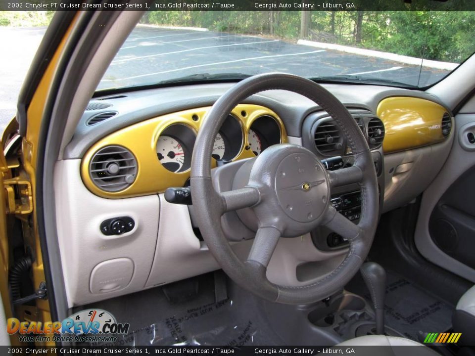 2002 Chrysler PT Cruiser Dream Cruiser Series 1 Inca Gold Pearlcoat / Taupe Photo #8