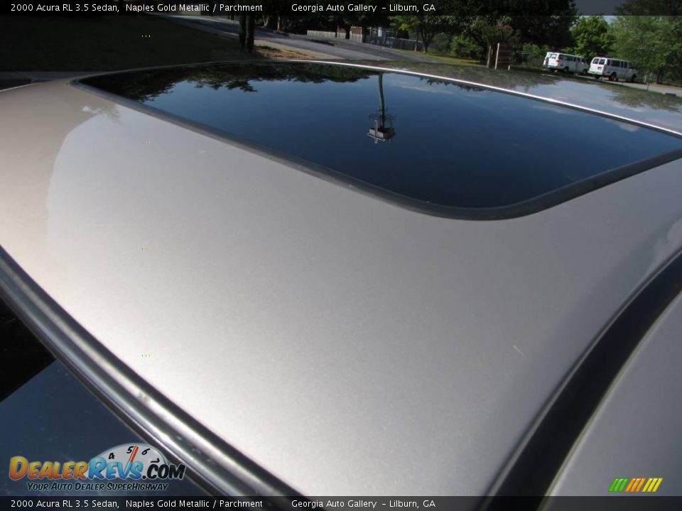 2000 Acura RL 3.5 Sedan Naples Gold Metallic / Parchment Photo #26