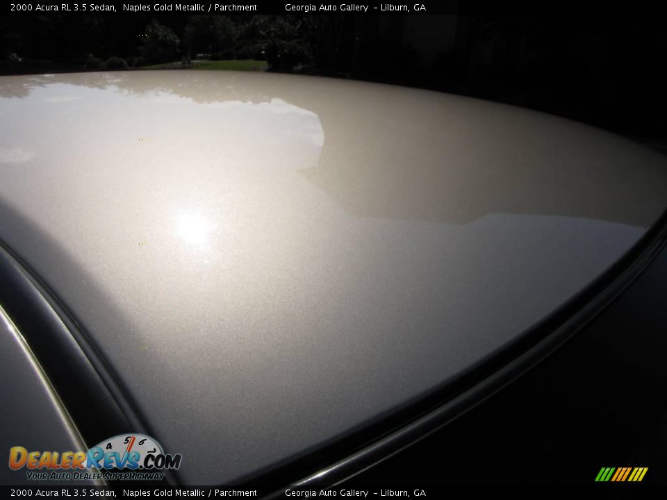 2000 Acura RL 3.5 Sedan Naples Gold Metallic / Parchment Photo #27