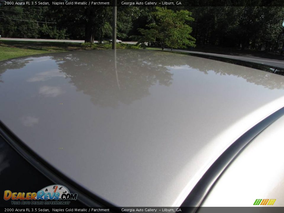 2000 Acura RL 3.5 Sedan Naples Gold Metallic / Parchment Photo #28