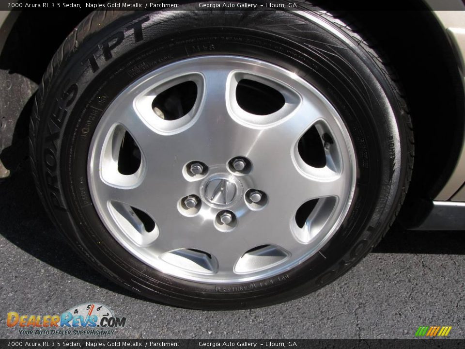 2000 Acura RL 3.5 Sedan Naples Gold Metallic / Parchment Photo #29