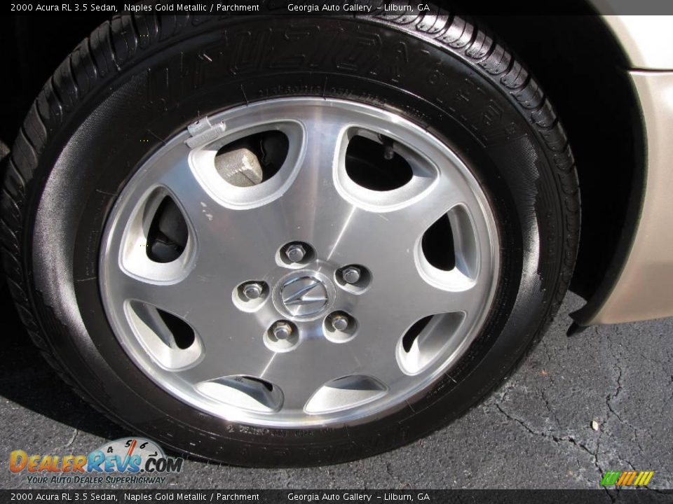 2000 Acura RL 3.5 Sedan Naples Gold Metallic / Parchment Photo #30