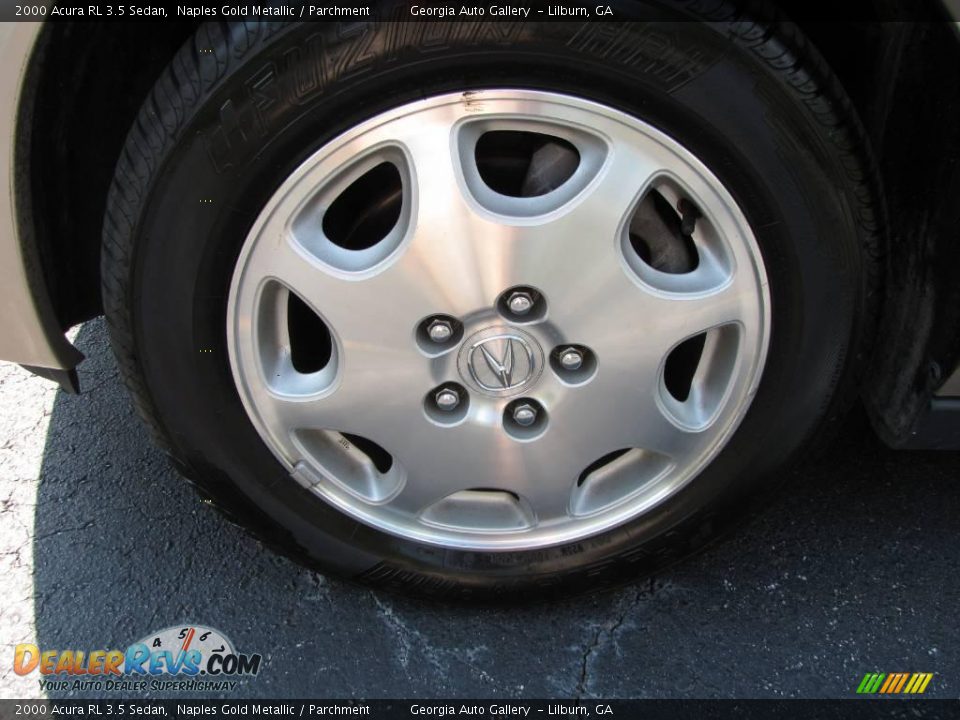 2000 Acura RL 3.5 Sedan Naples Gold Metallic / Parchment Photo #31