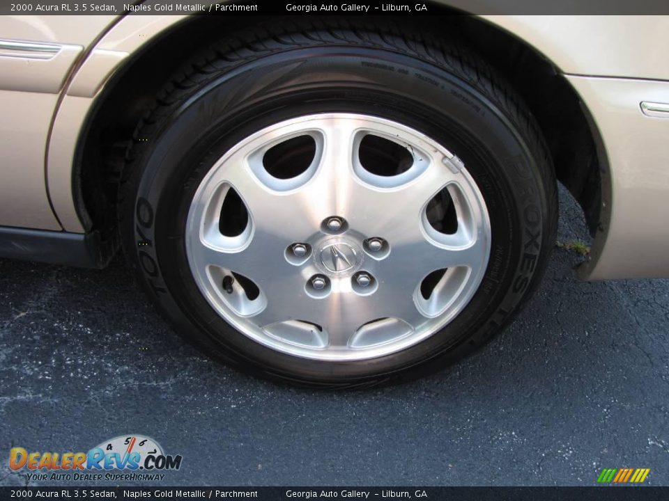 2000 Acura RL 3.5 Sedan Naples Gold Metallic / Parchment Photo #32
