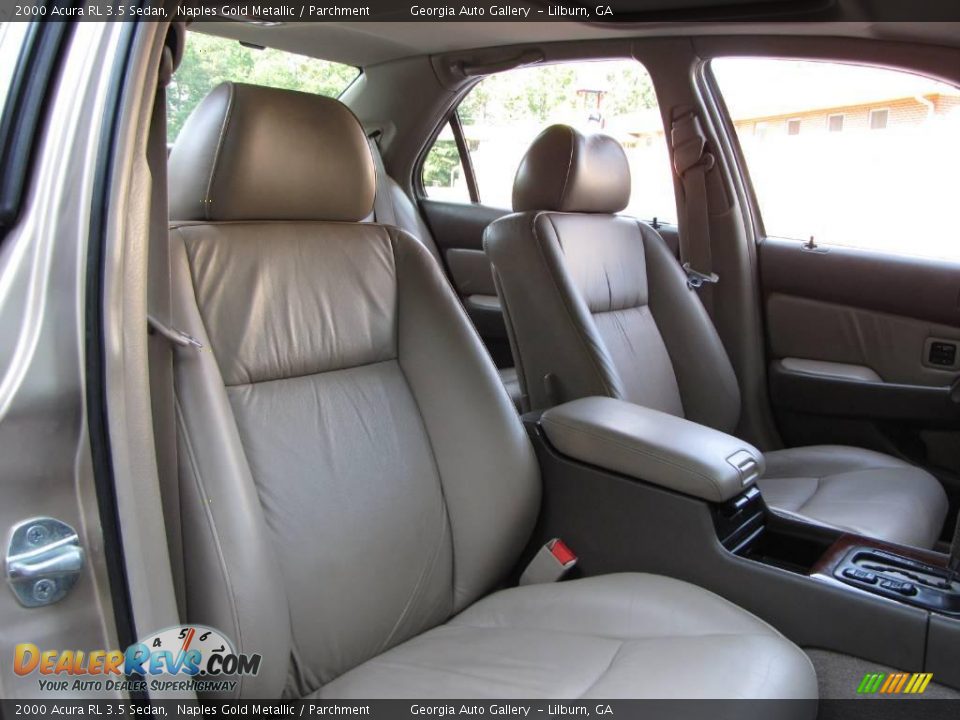 2000 Acura RL 3.5 Sedan Naples Gold Metallic / Parchment Photo #33