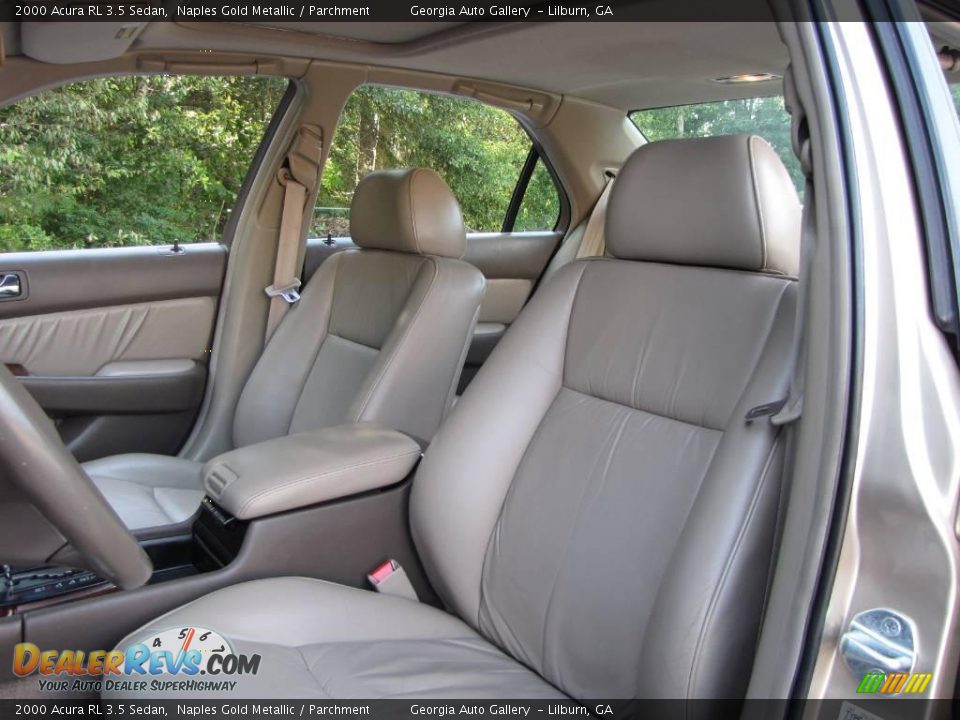 2000 Acura RL 3.5 Sedan Naples Gold Metallic / Parchment Photo #34