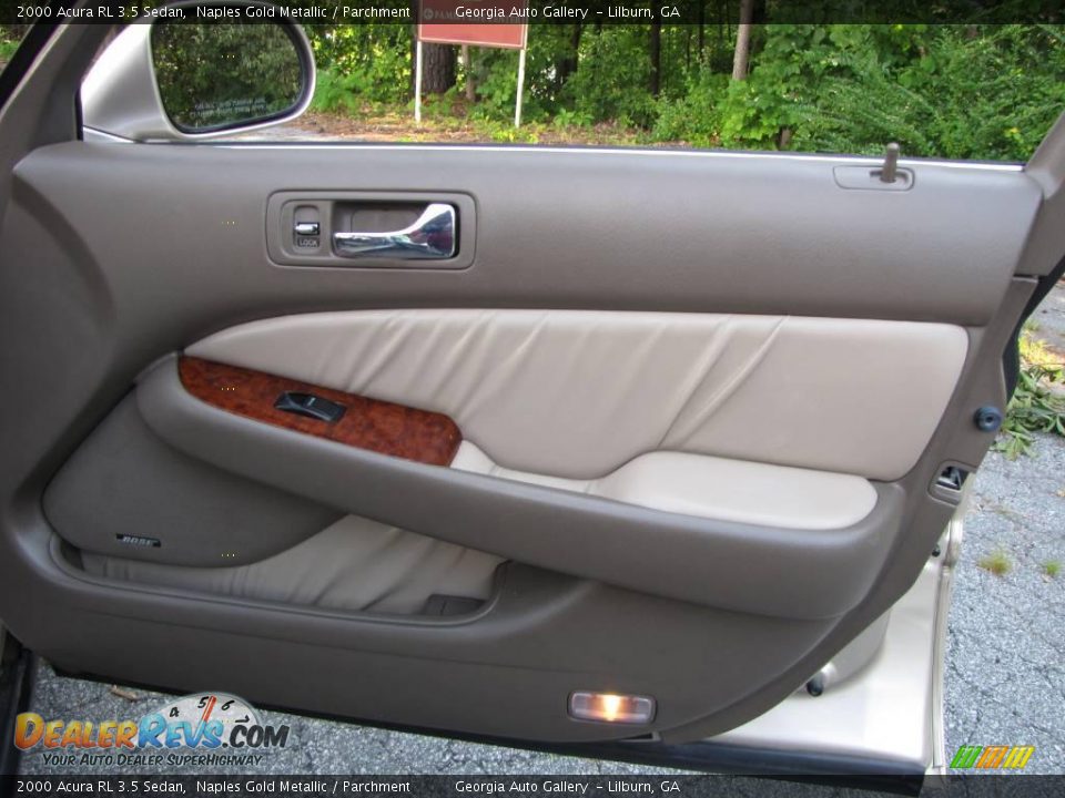 2000 Acura RL 3.5 Sedan Naples Gold Metallic / Parchment Photo #36