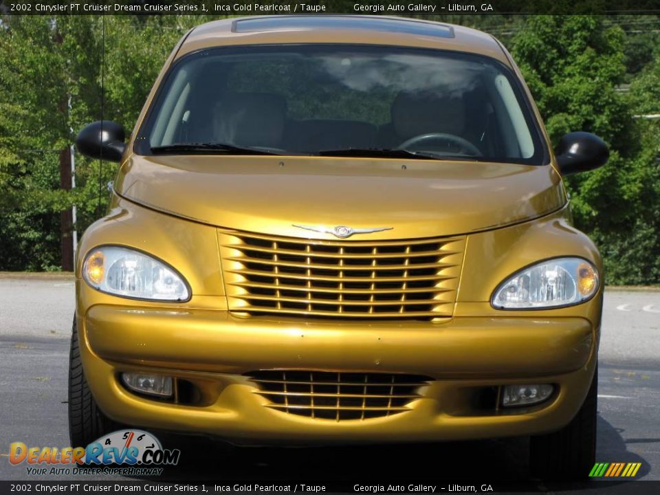 2002 Chrysler PT Cruiser Dream Cruiser Series 1 Inca Gold Pearlcoat / Taupe Photo #21