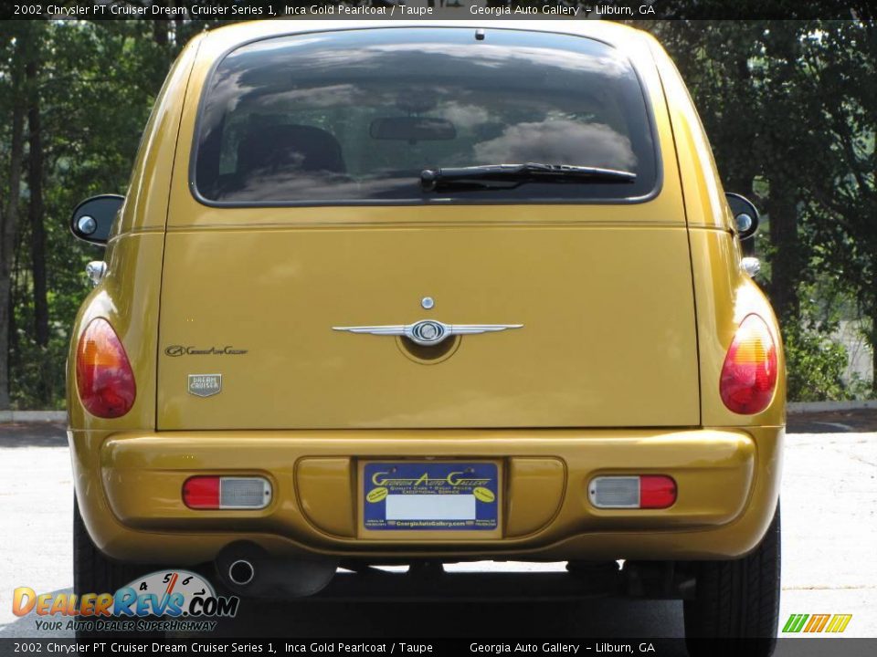 2002 Chrysler PT Cruiser Dream Cruiser Series 1 Inca Gold Pearlcoat / Taupe Photo #22