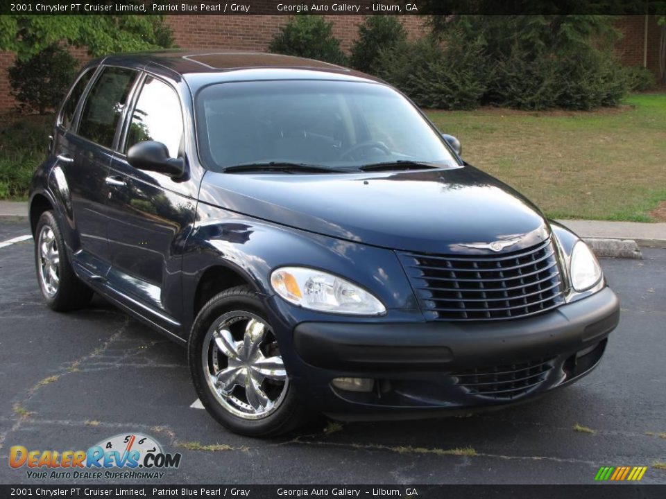 2001 Chrysler PT Cruiser Limited Patriot Blue Pearl / Gray Photo #1