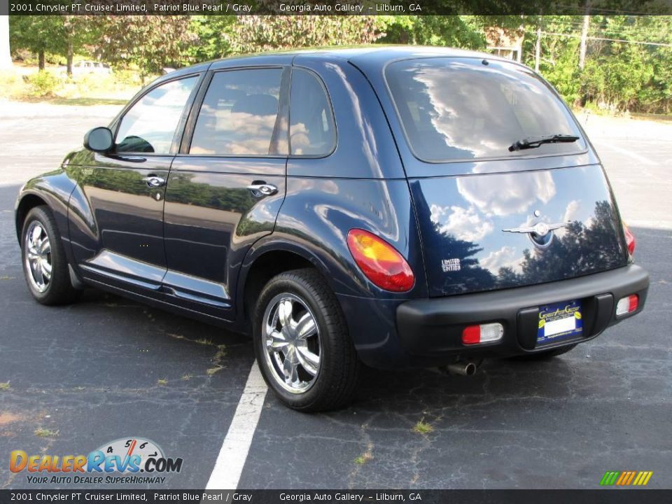 2001 Chrysler PT Cruiser Limited Patriot Blue Pearl / Gray Photo #3