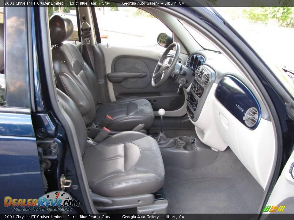 2001 Chrysler PT Cruiser Limited Patriot Blue Pearl / Gray Photo #5