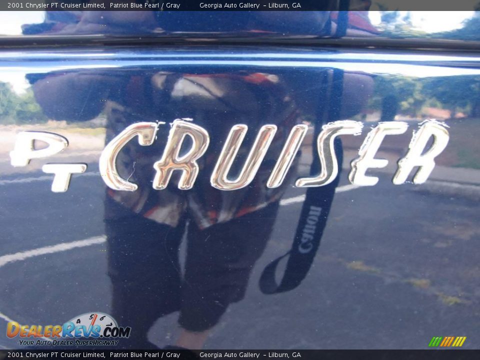 2001 Chrysler PT Cruiser Limited Patriot Blue Pearl / Gray Photo #10