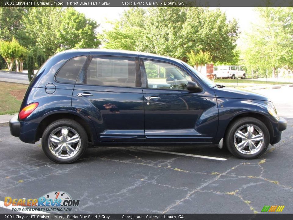 2001 Chrysler PT Cruiser Limited Patriot Blue Pearl / Gray Photo #13