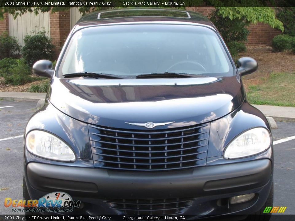 2001 Chrysler PT Cruiser Limited Patriot Blue Pearl / Gray Photo #15