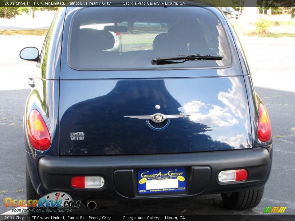 2001 Chrysler PT Cruiser Limited Patriot Blue Pearl / Gray Photo #16