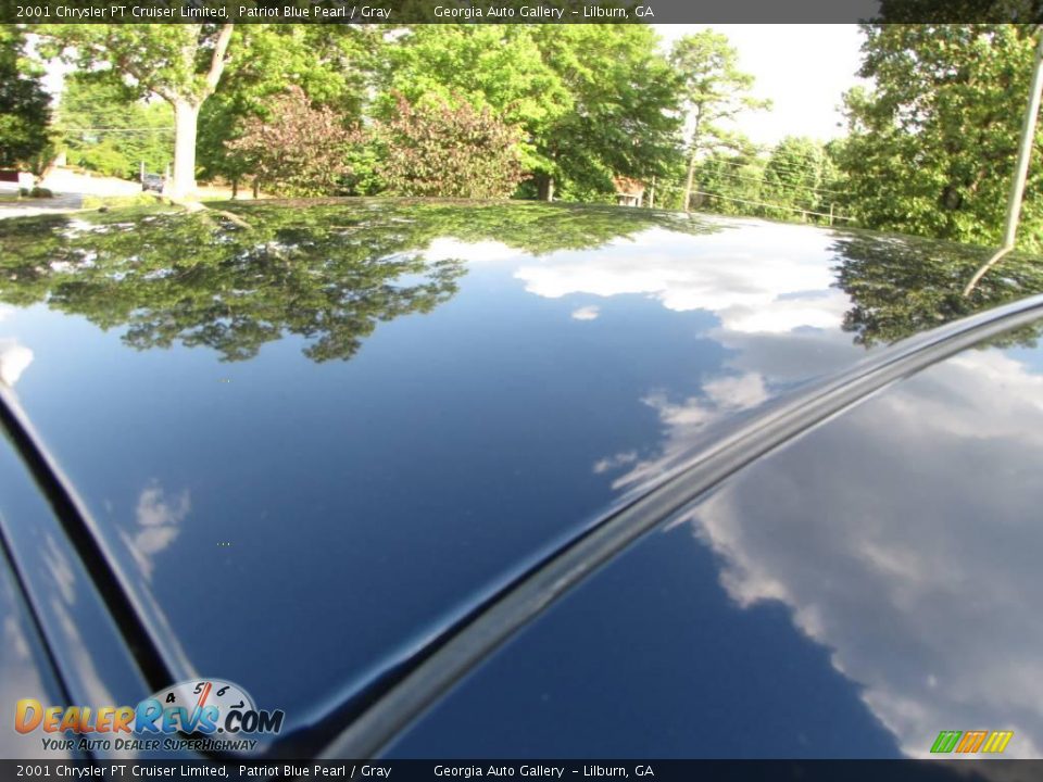 2001 Chrysler PT Cruiser Limited Patriot Blue Pearl / Gray Photo #23
