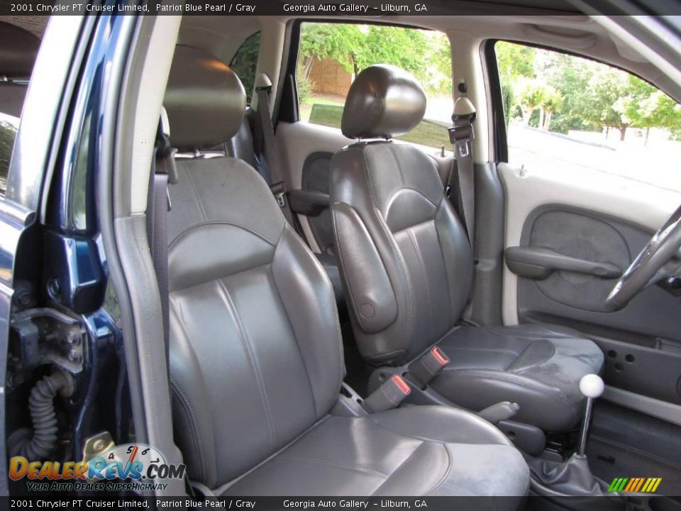 2001 Chrysler PT Cruiser Limited Patriot Blue Pearl / Gray Photo #27