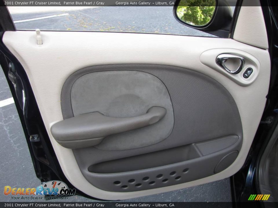 2001 Chrysler PT Cruiser Limited Patriot Blue Pearl / Gray Photo #29