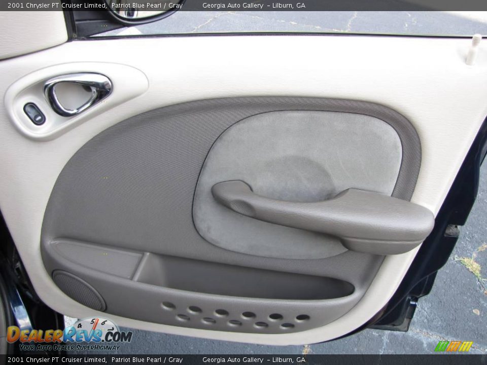 2001 Chrysler PT Cruiser Limited Patriot Blue Pearl / Gray Photo #30