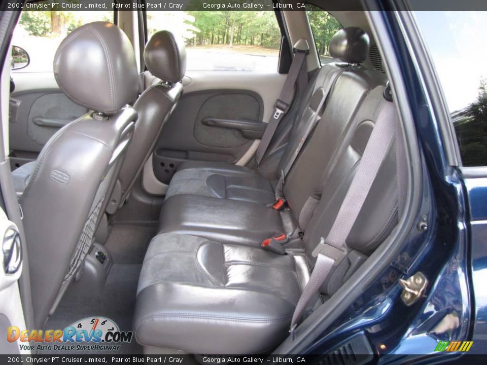 2001 Chrysler PT Cruiser Limited Patriot Blue Pearl / Gray Photo #34